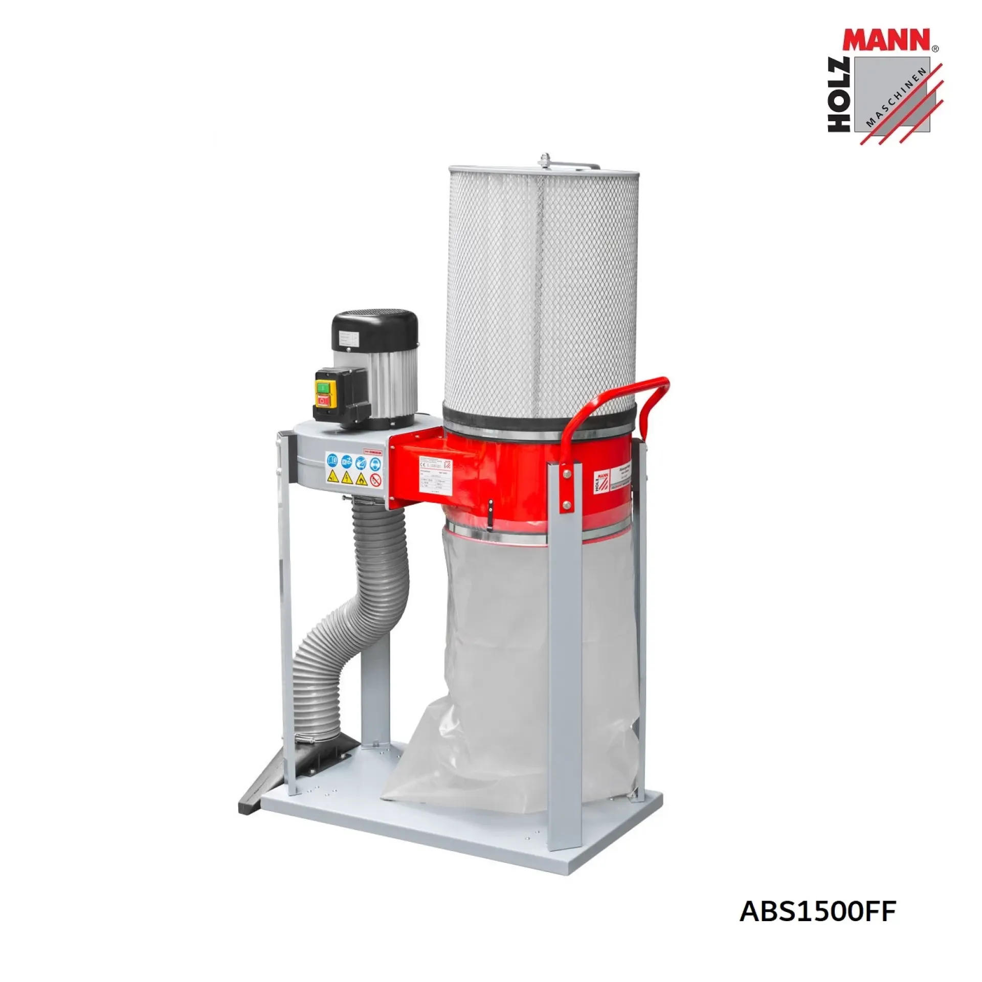 stofafzuiginstallatie Holzmann ABS1500FF.