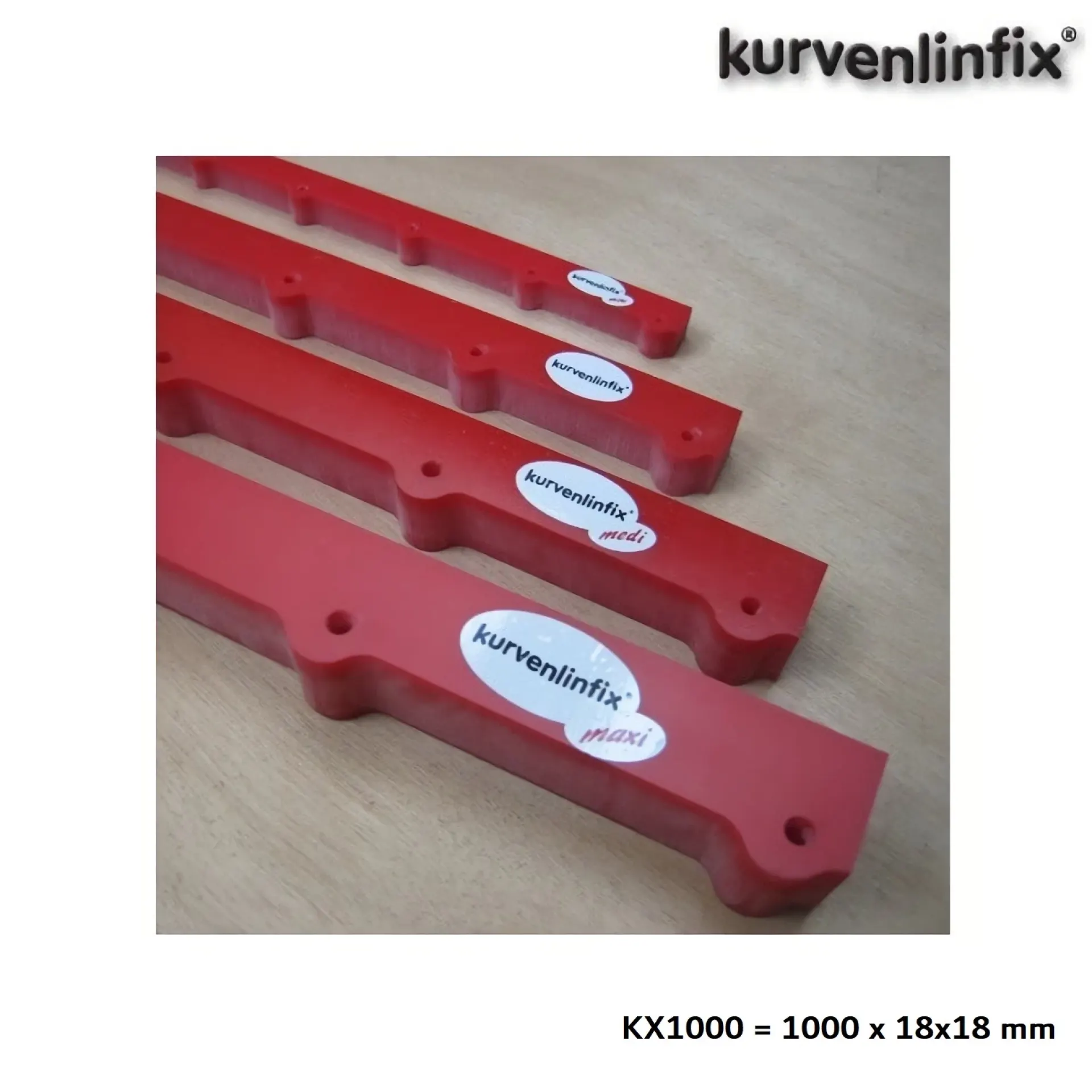 kurvenlinfix KX1000 bovenfrees freesmal.