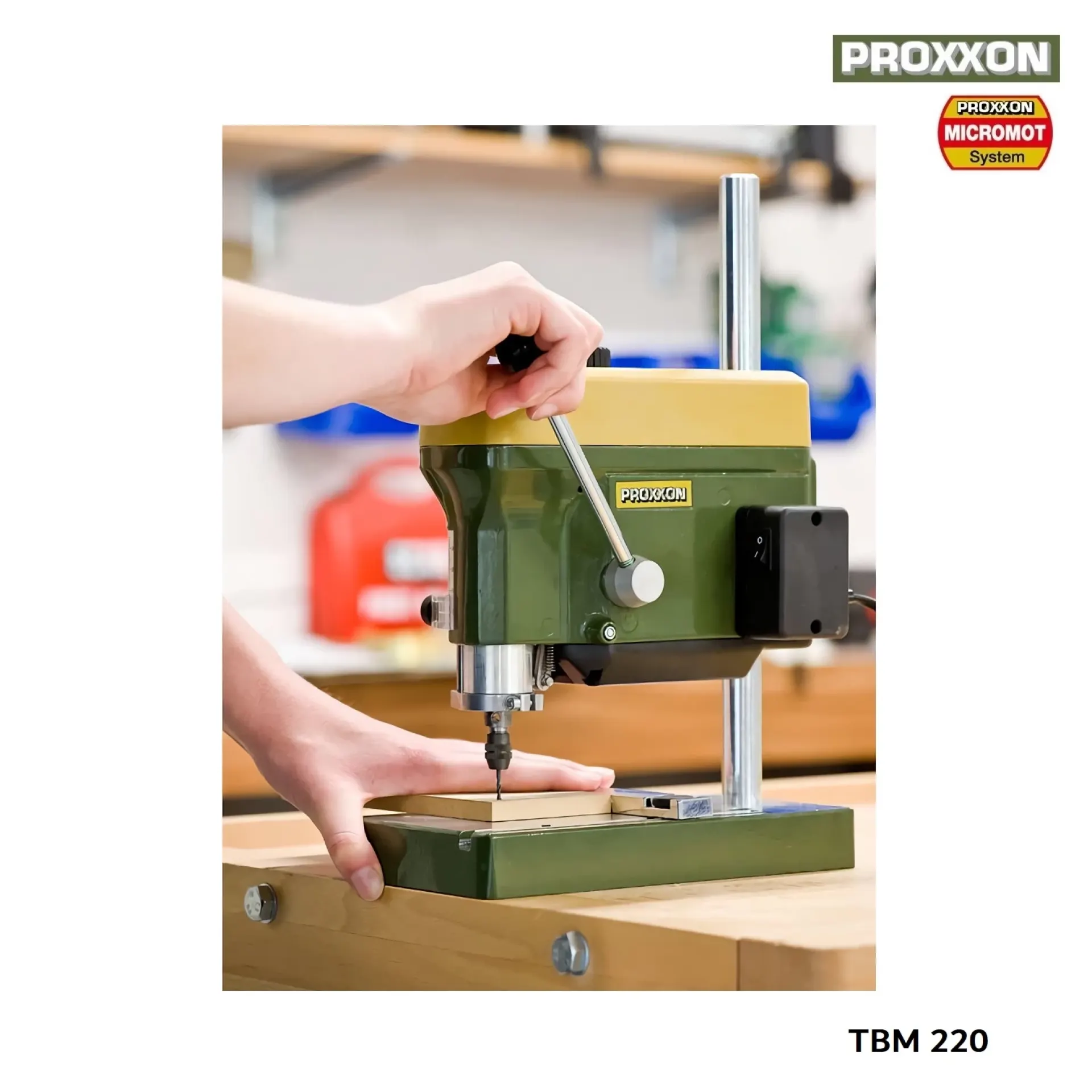 Proxxon TBM 220 tafelboormachine.