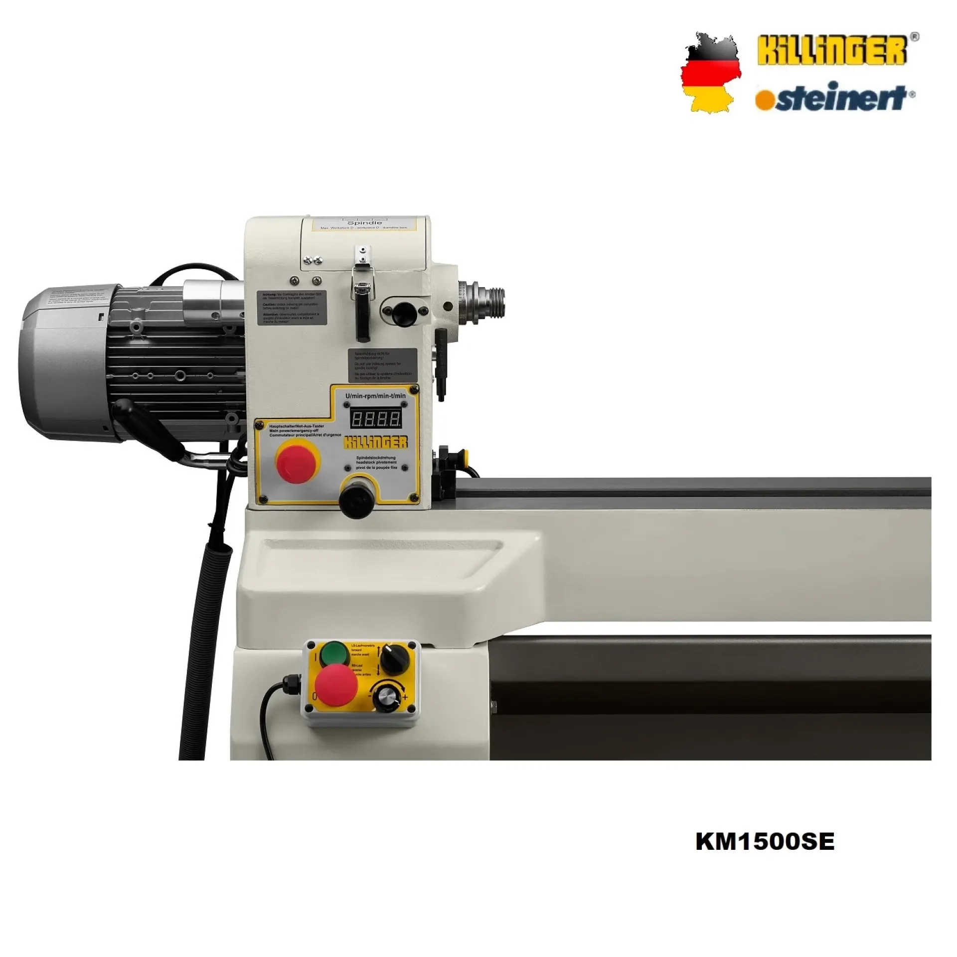 Killinger houtdraaibank KM1500SE.