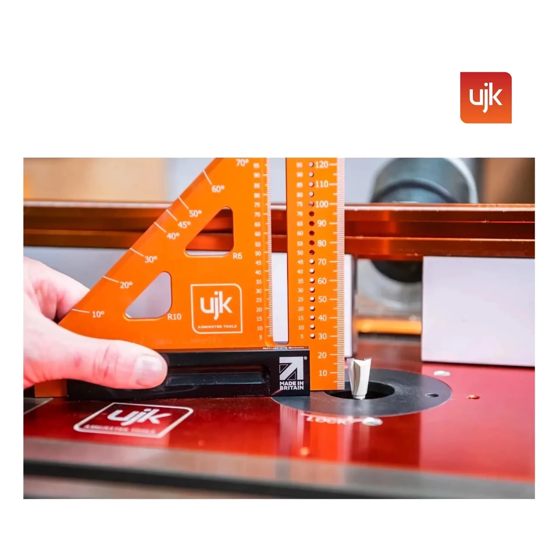 UJK precisie winkelhaak bovenfreestafel.