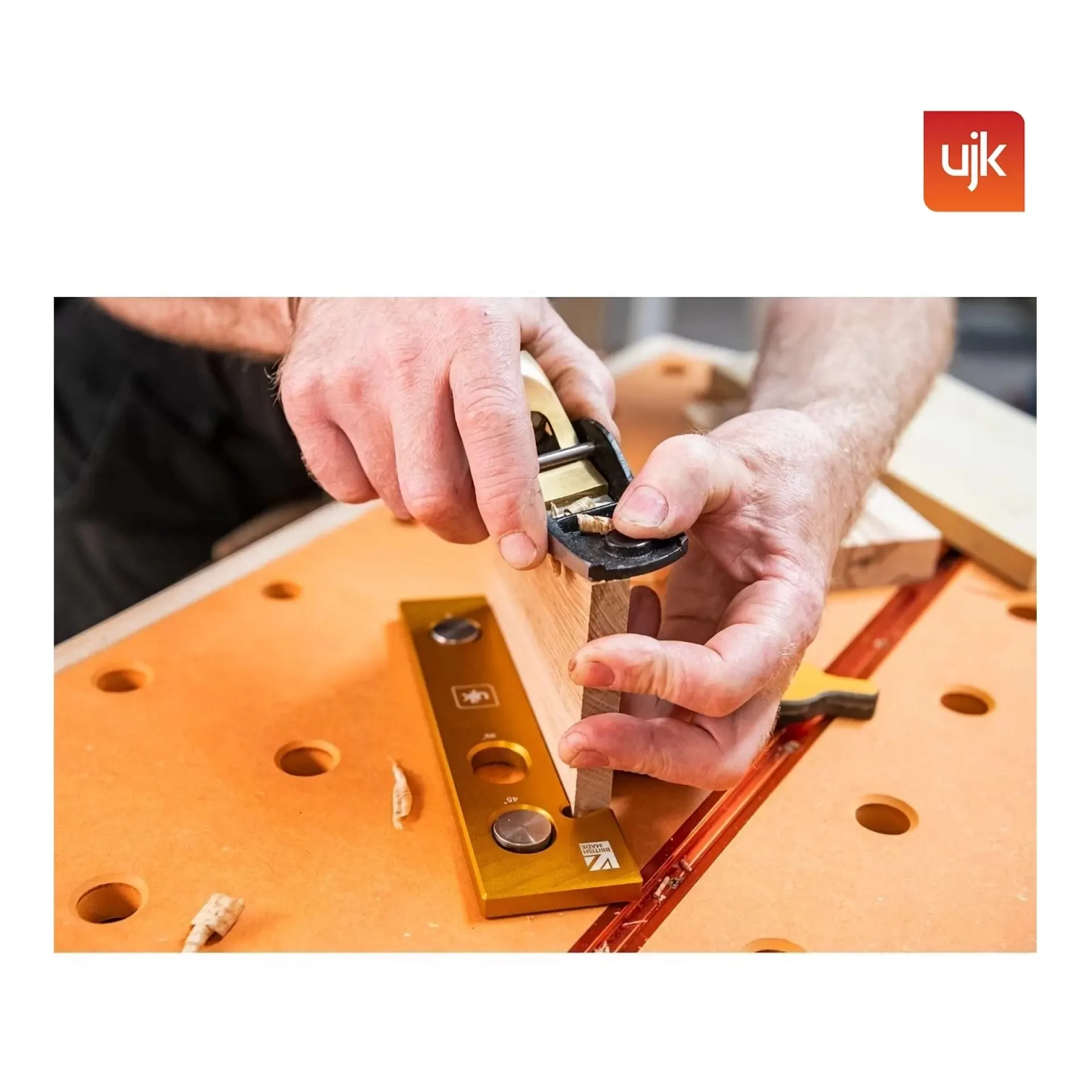 hoekaanslag UJK handschaaf.