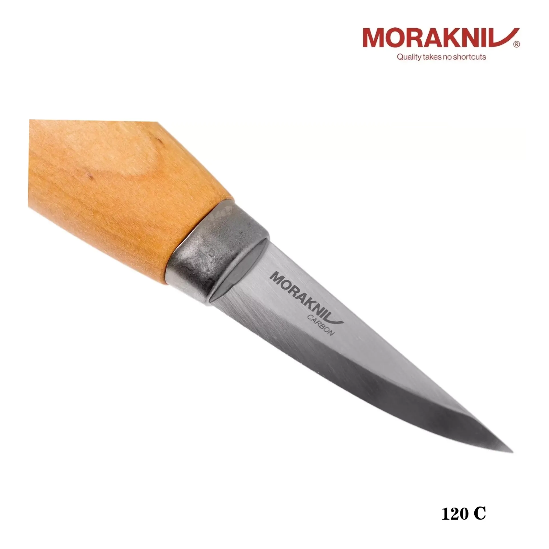 Morakniv Wood Carving 120 C detail.