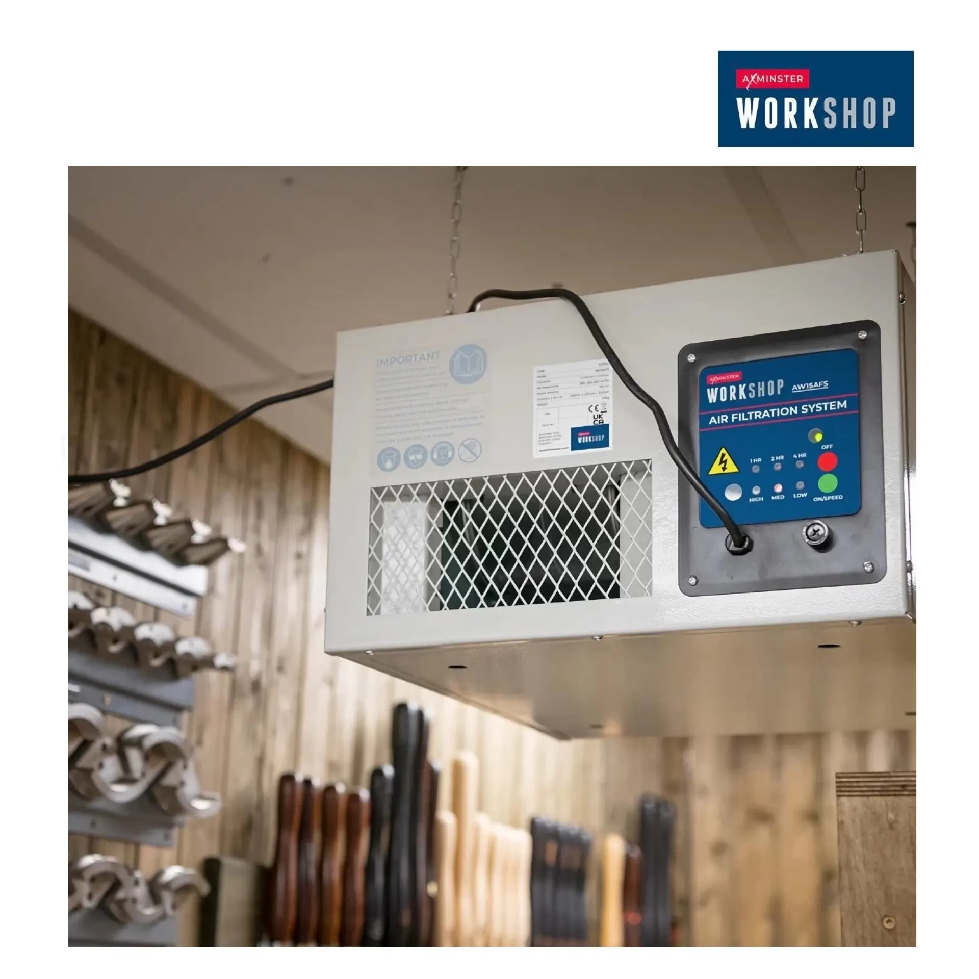 Axminster luchtfilter  AW15AFS.