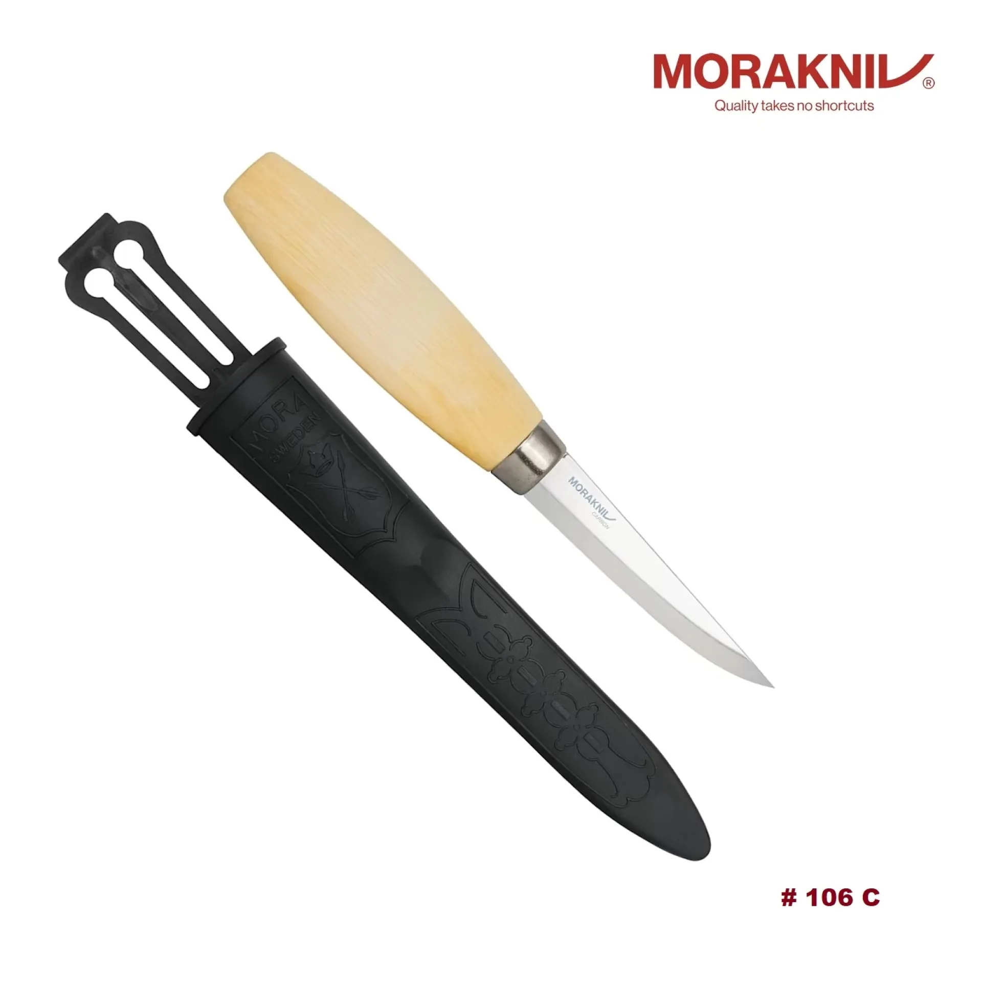 Morakniv houtsnijmes 106 C.