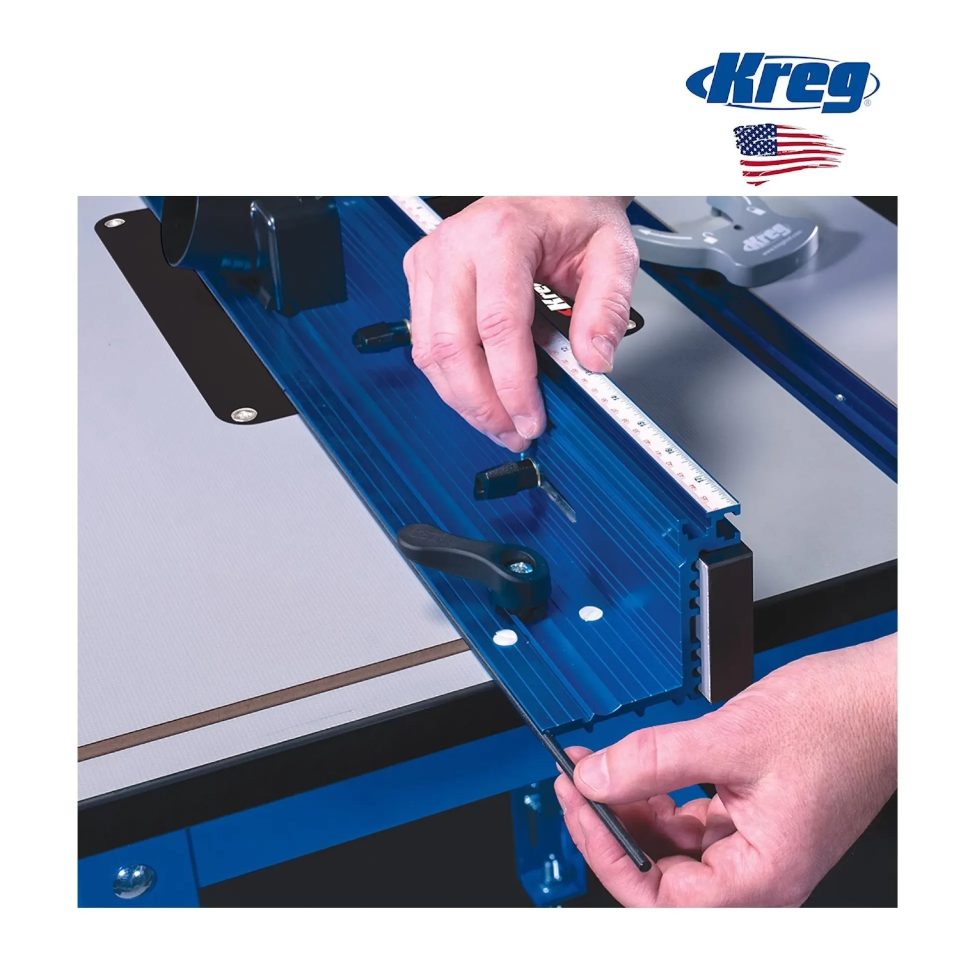 Kreg PRS 1045 bovenfreestafel zijgeleider.