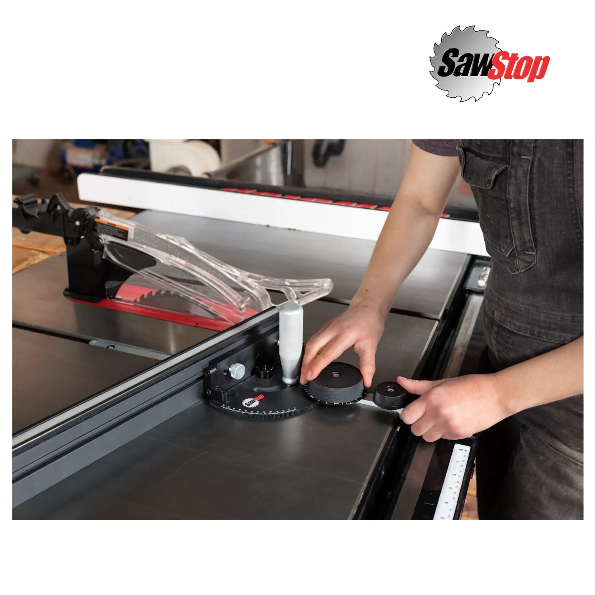 Sawstop Revolution Miter Gauge.