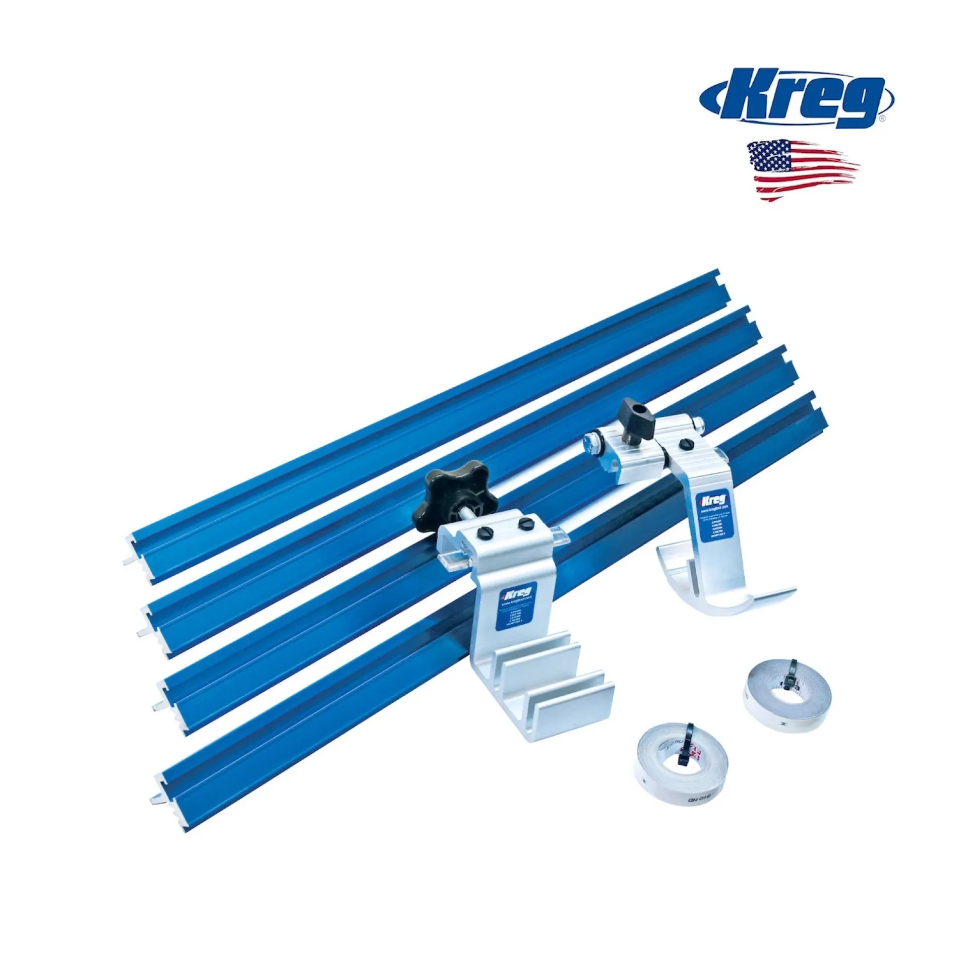 Kreg lengteaanslag voor afkortzagen.