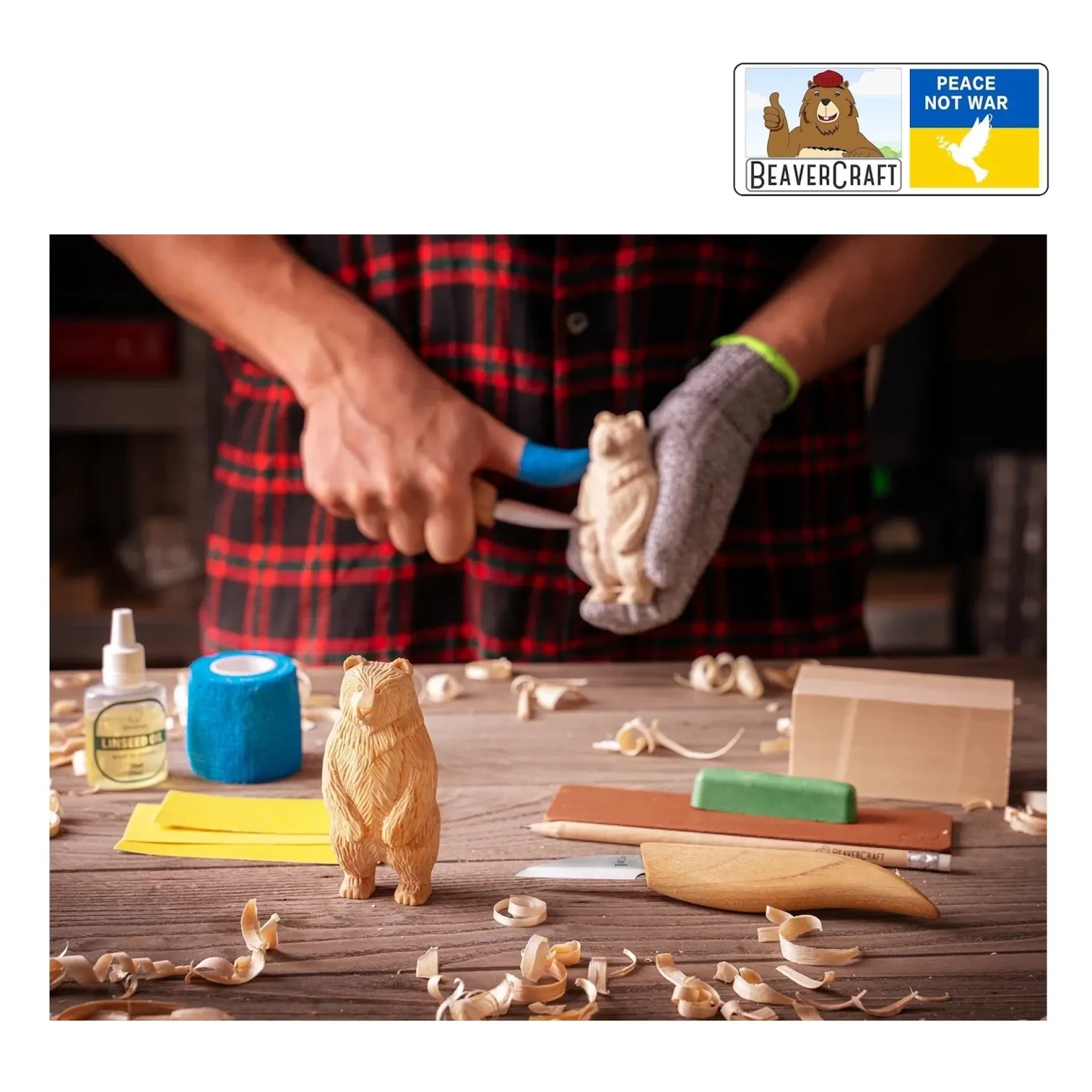 Beavercraft houtsnijset DIY12.