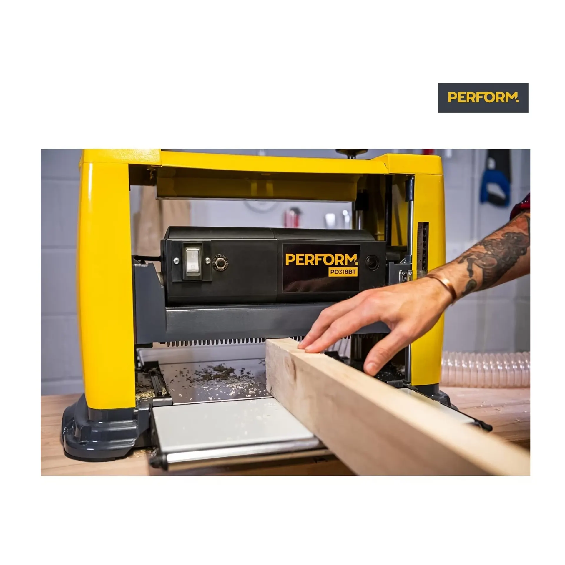 Perform vandikte schaafmachine PD318BT.