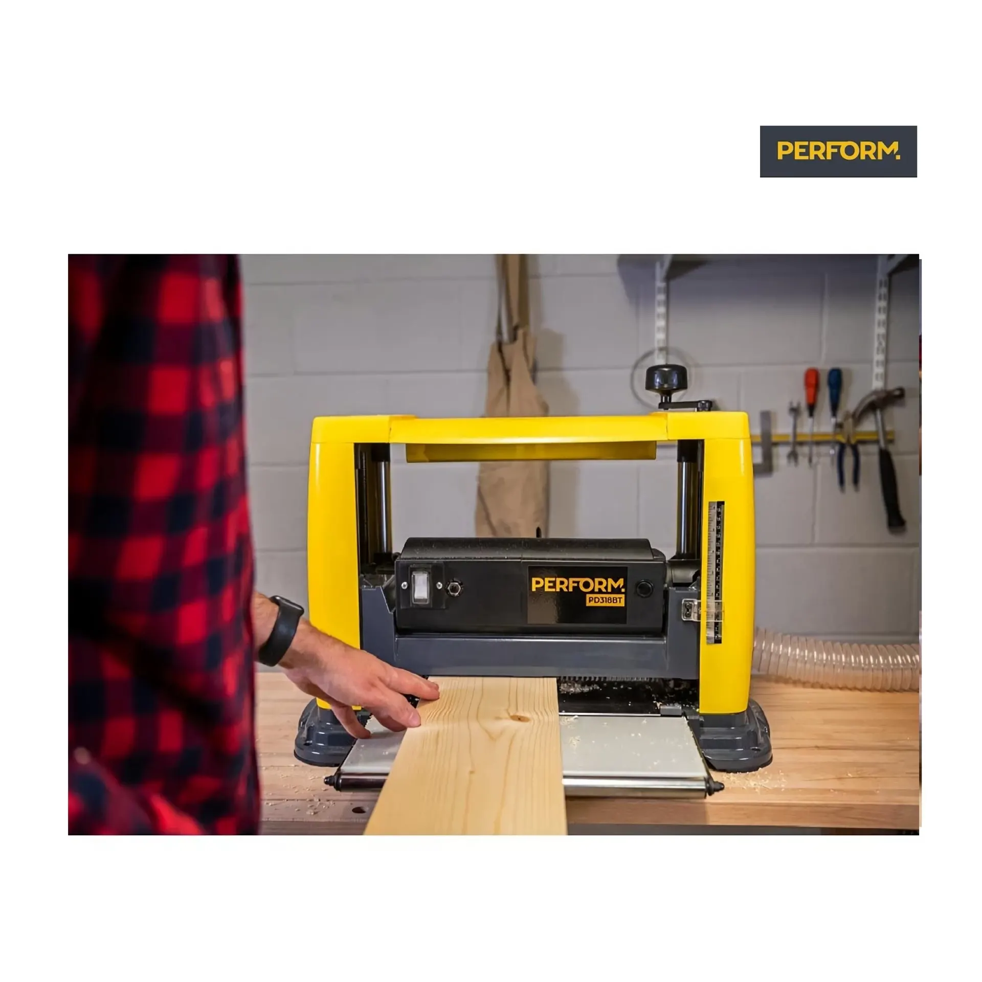 vandikte schaafmachine Perform PD318BT.