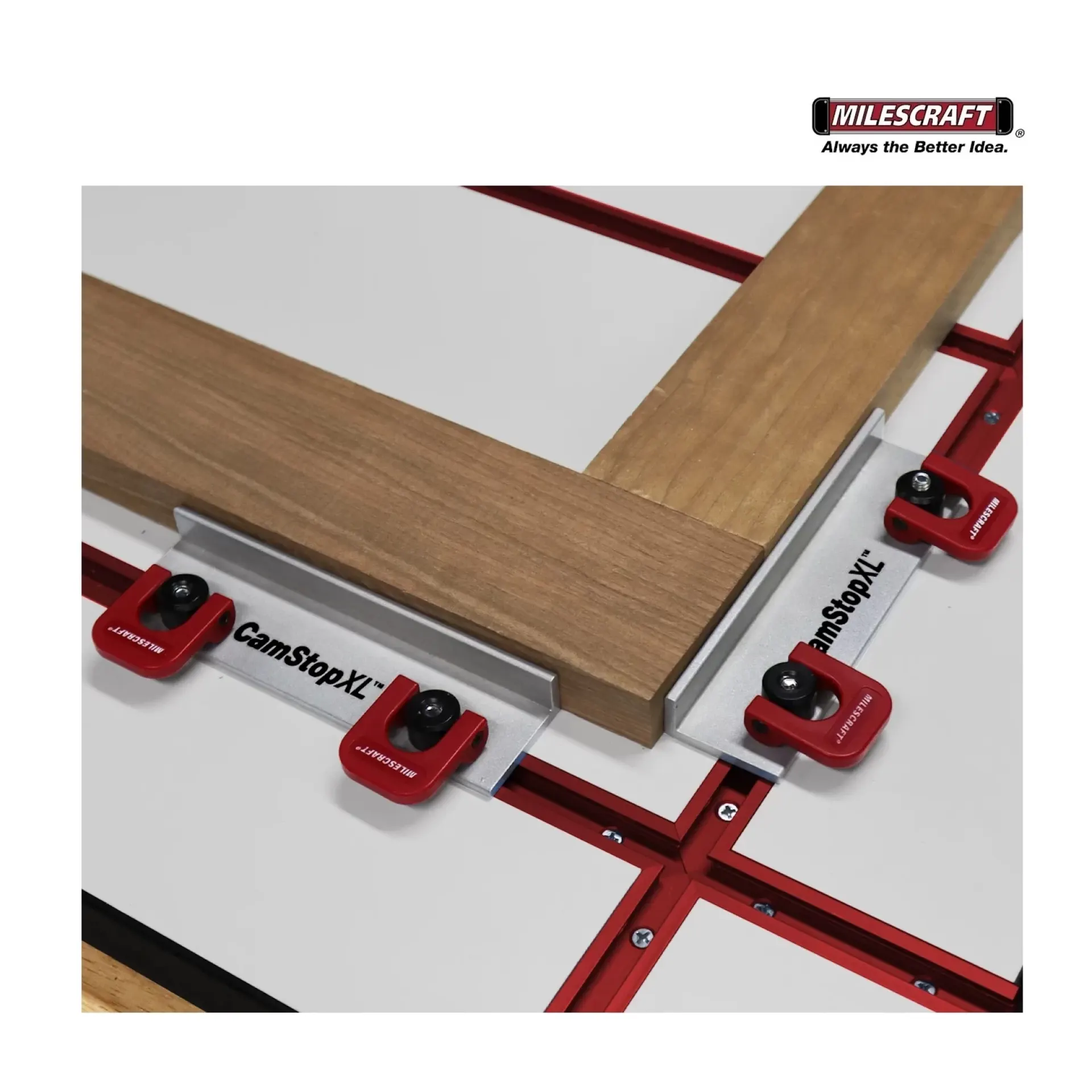 Milescraft T-tracks.