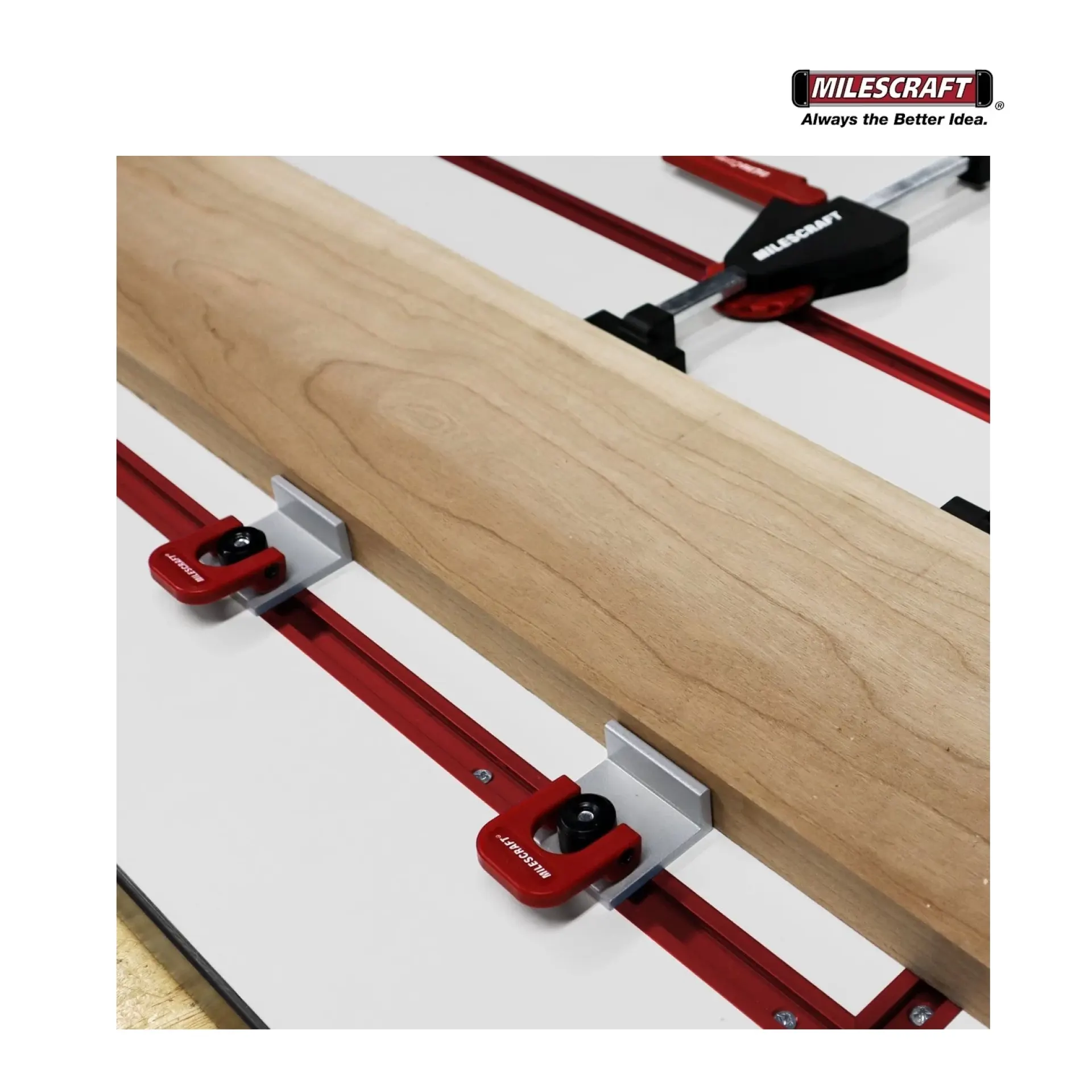 Milescraft In-Lineclamps horizontale spanners.