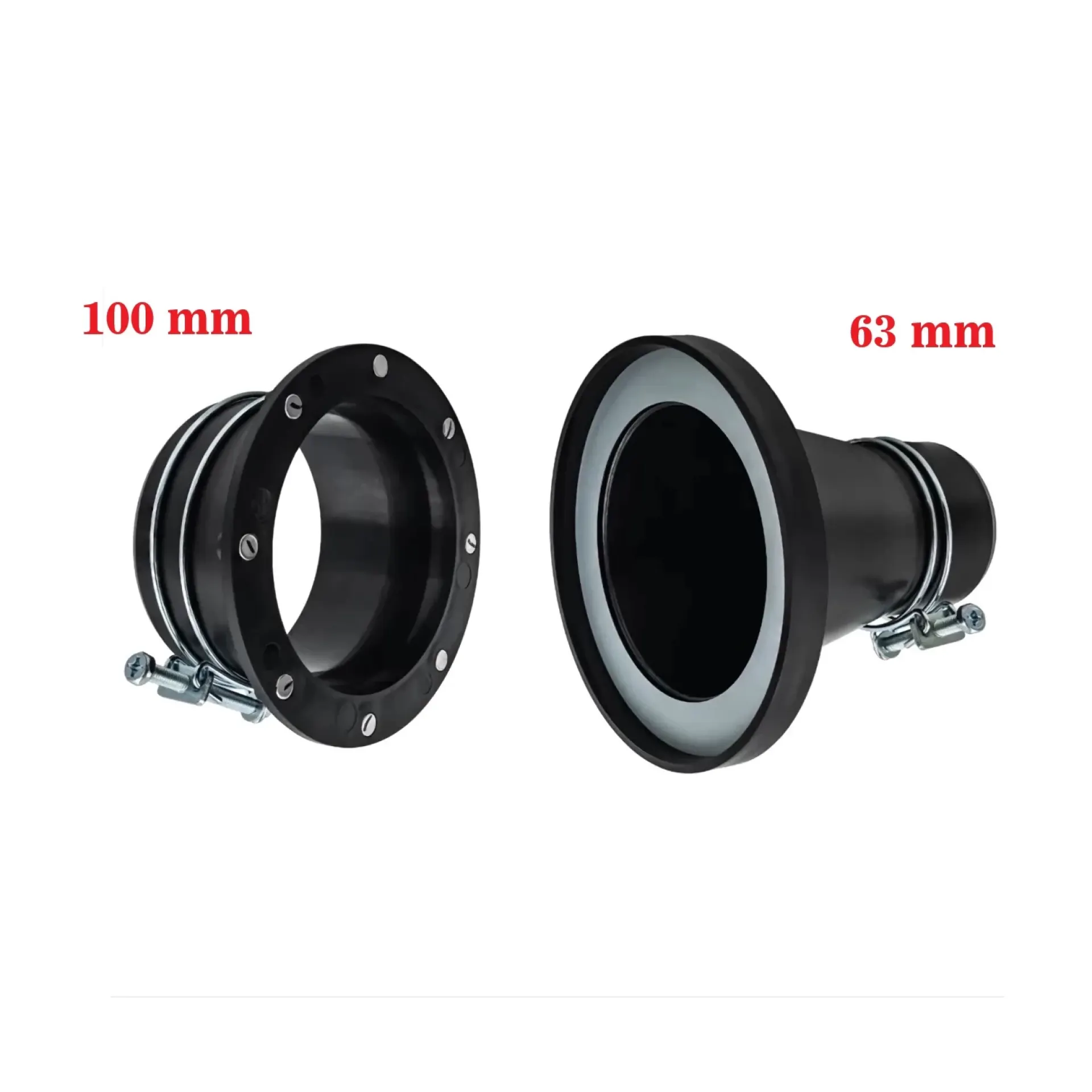 afzuigdarm magnetische connector 100 - 63 mm.