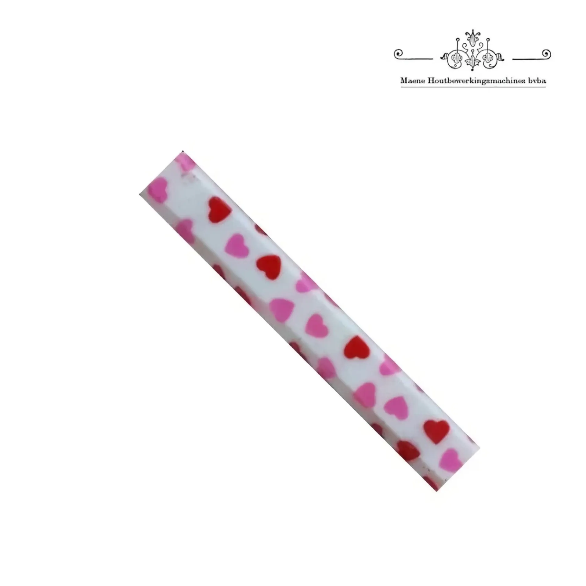 pen blank acryl hearts.