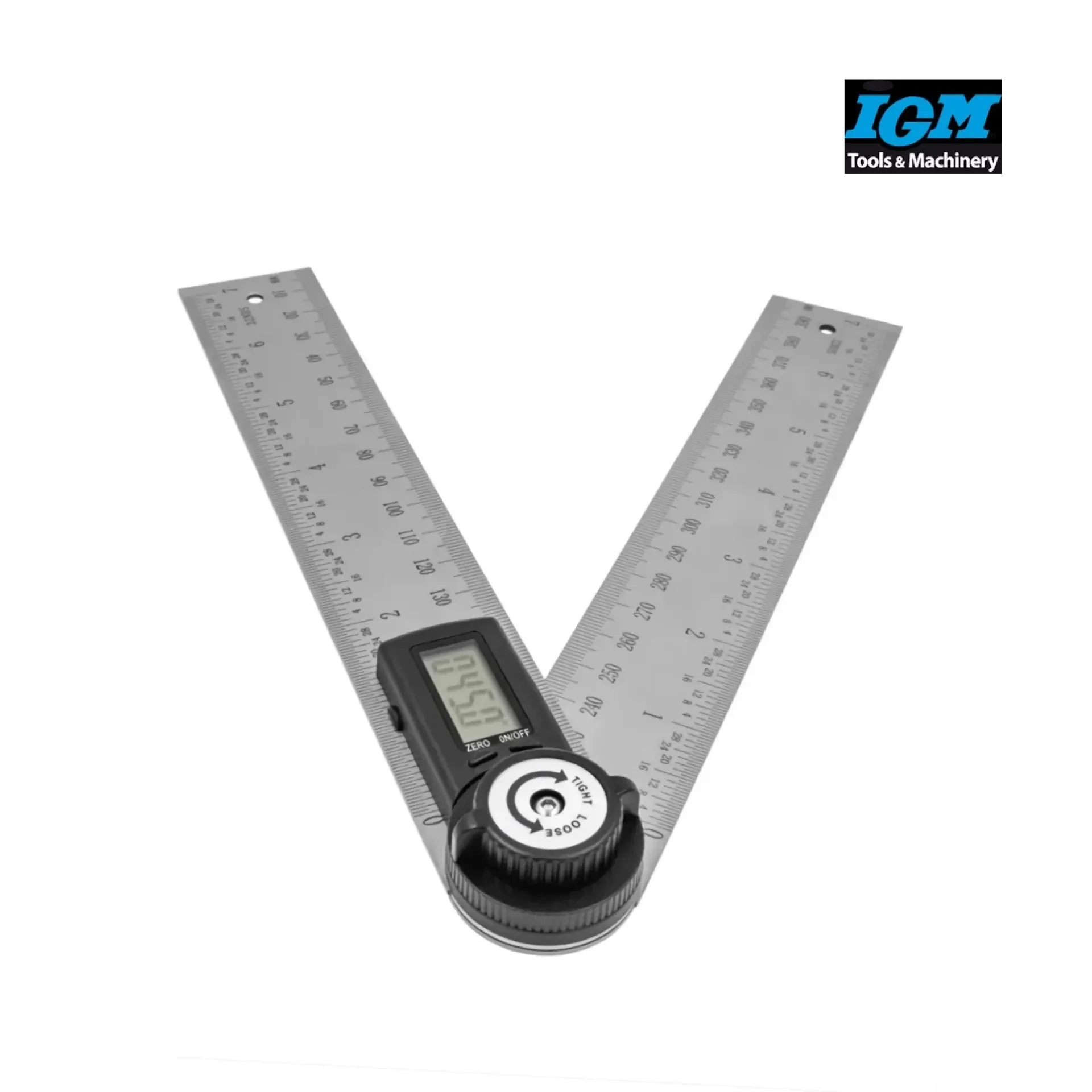 digitale hoekmeter 200 mm IGM.