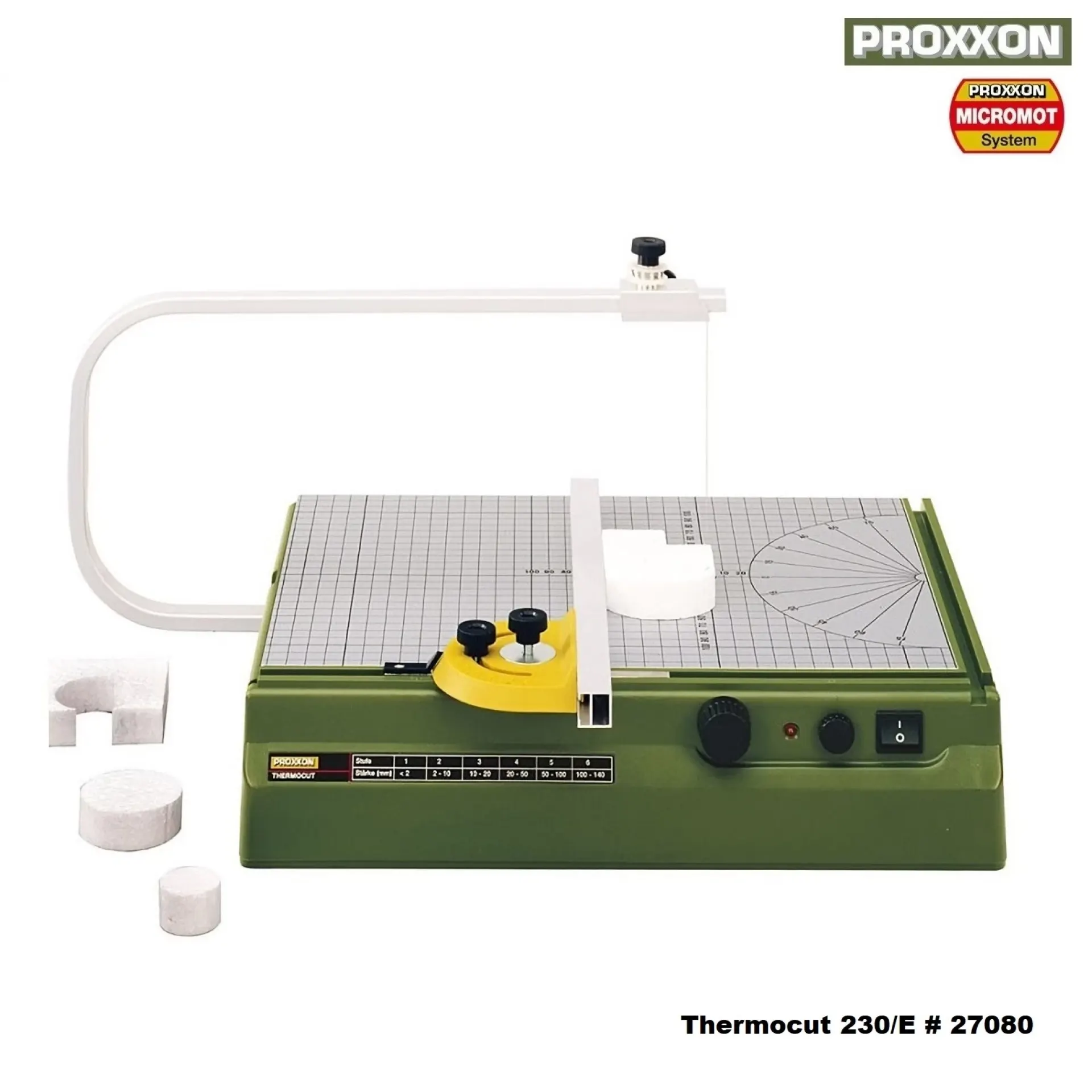 styroporsnijder Proxxon Thermocut 230E.