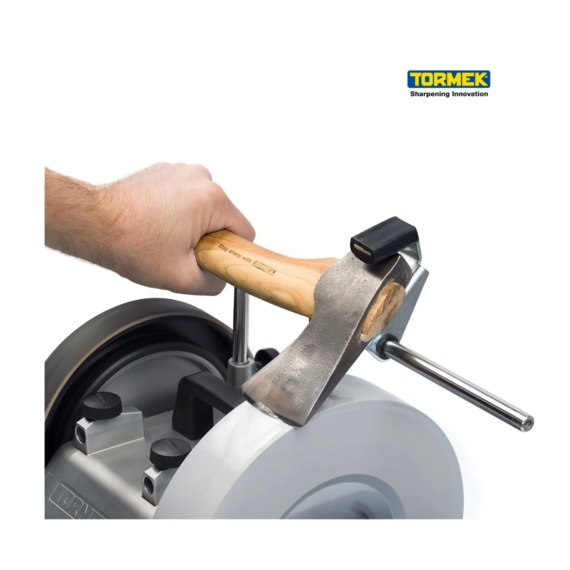 Tormek SVA-170 slijpmal bijlen.