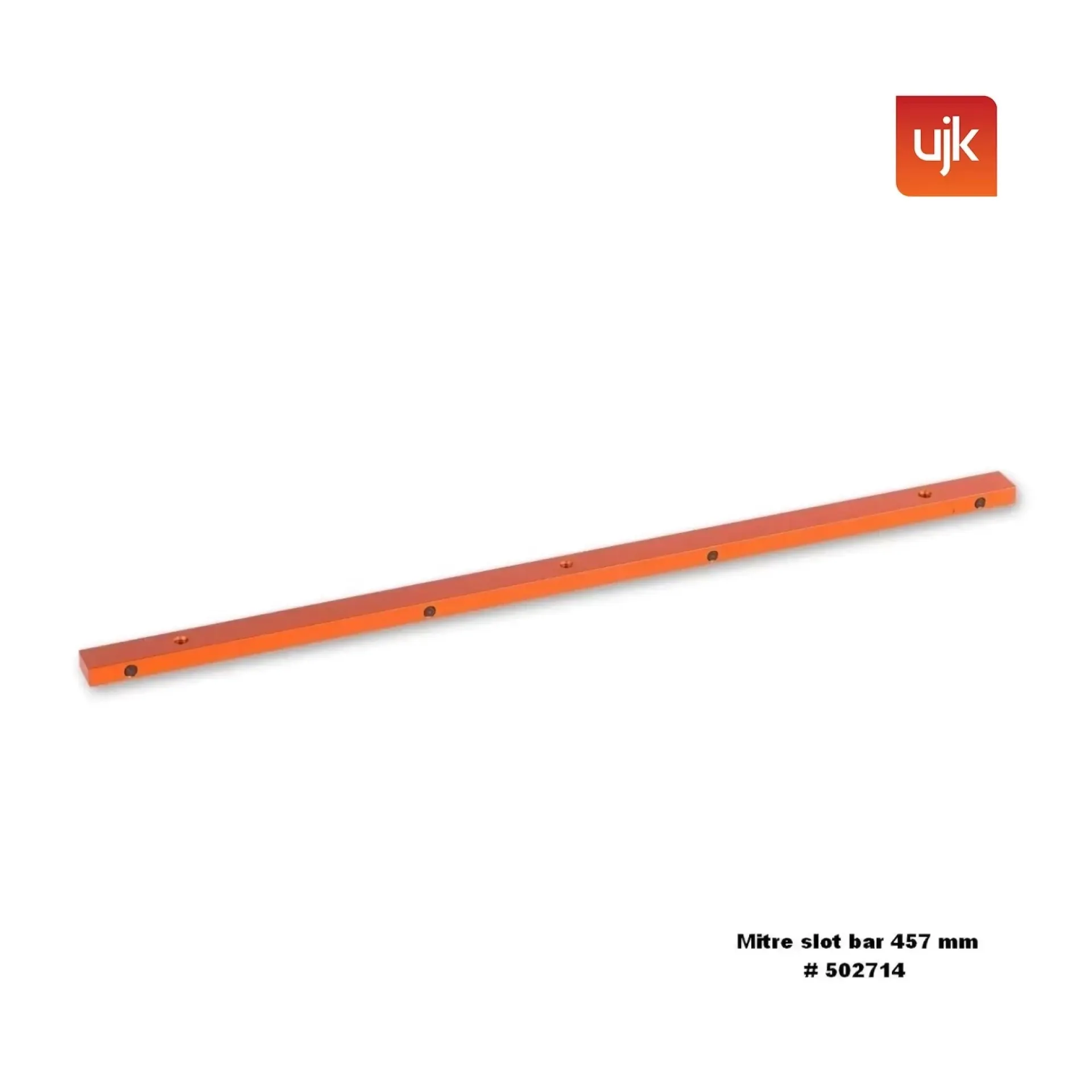 mitre slot bar 457 mm.
