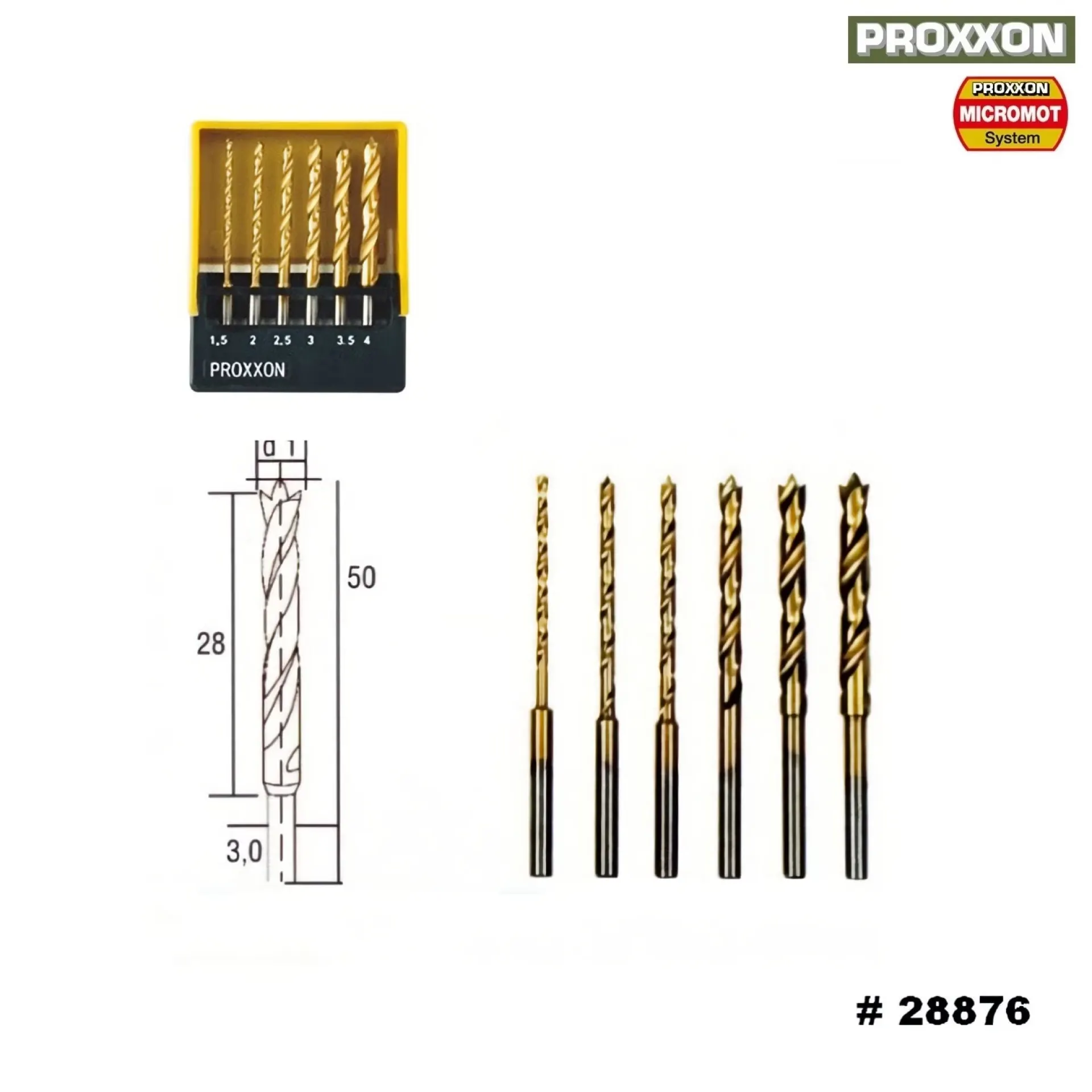 houtboren Proxxon 28876.