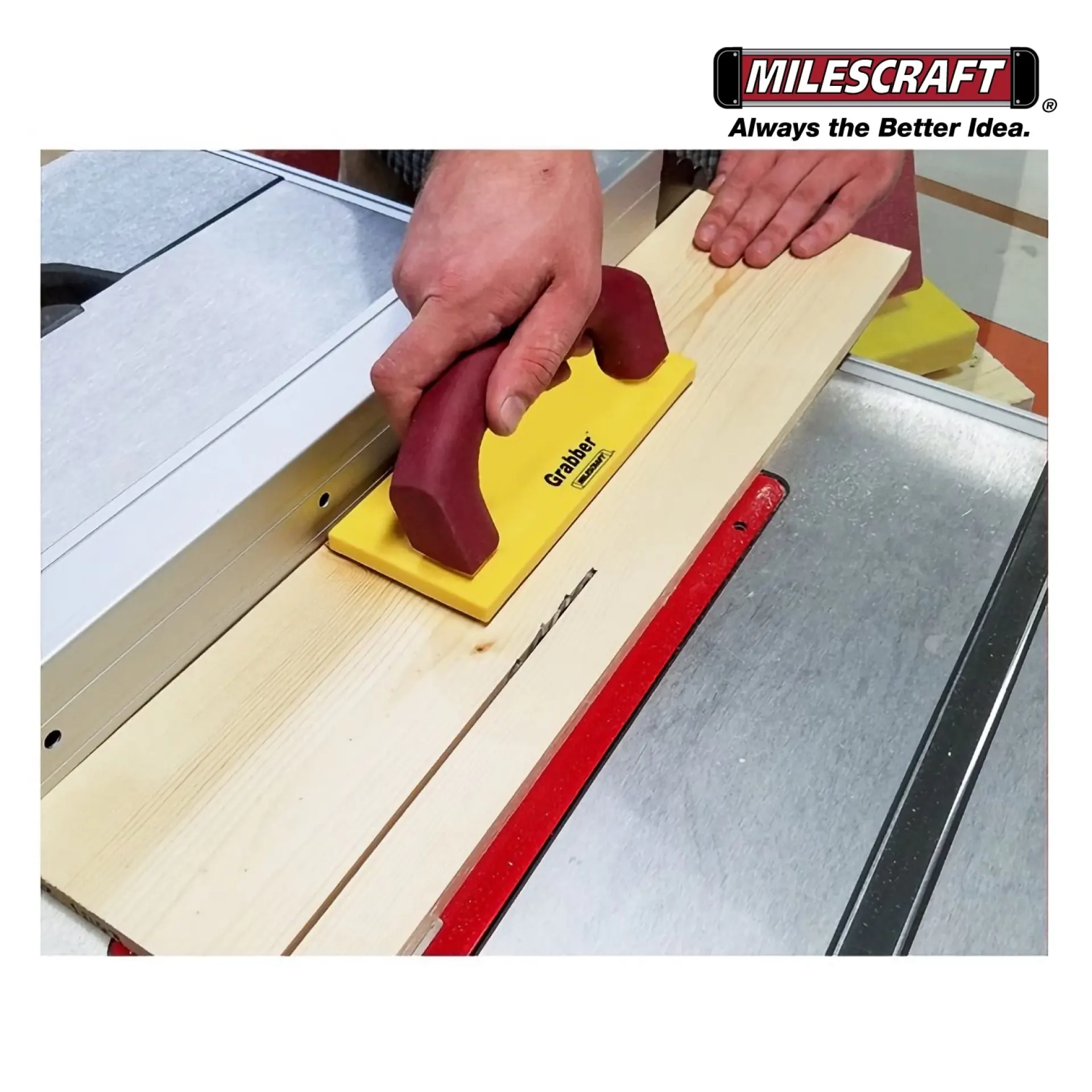 Milescraft Grabber duwblok.