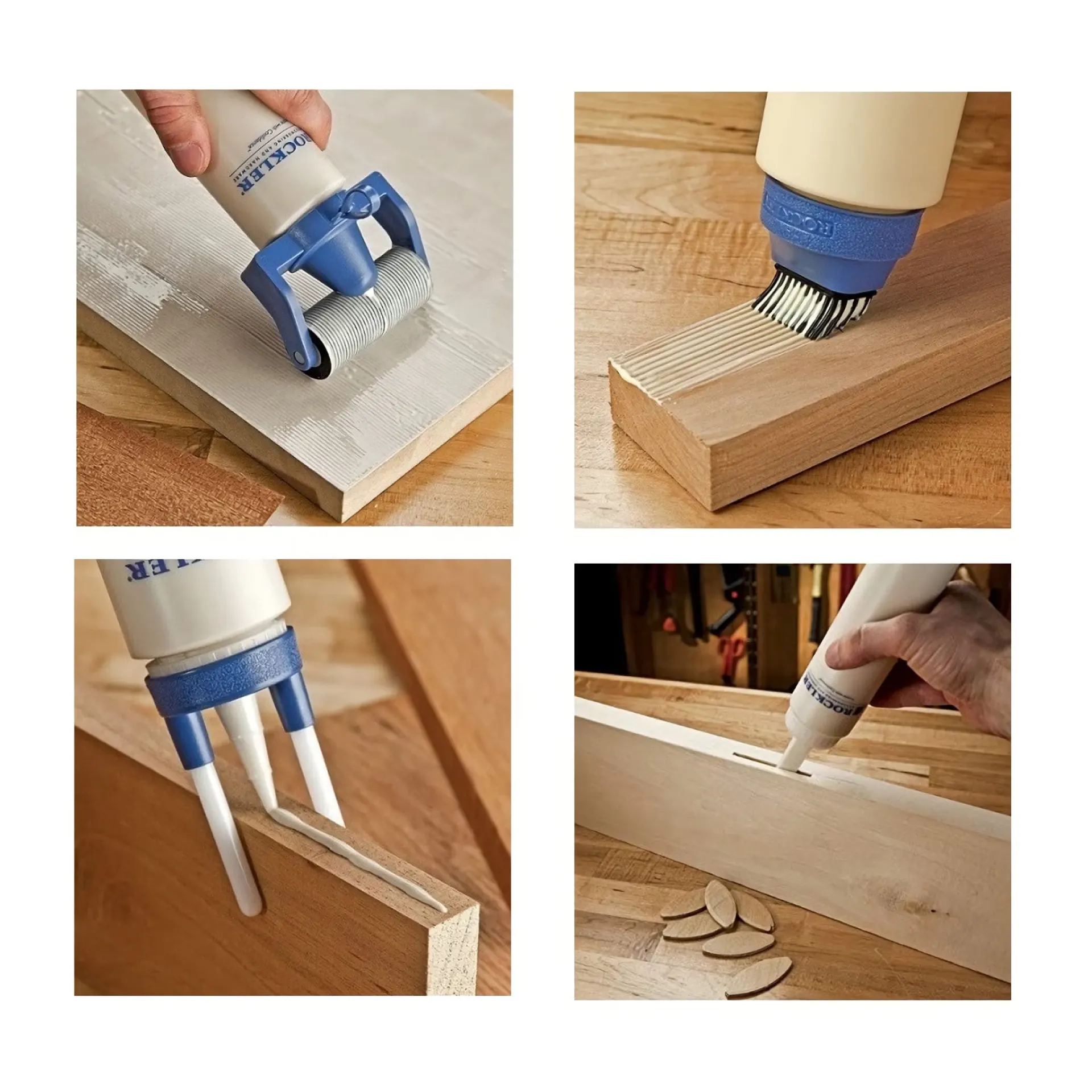 houtlijm applicator set Rockler demo.