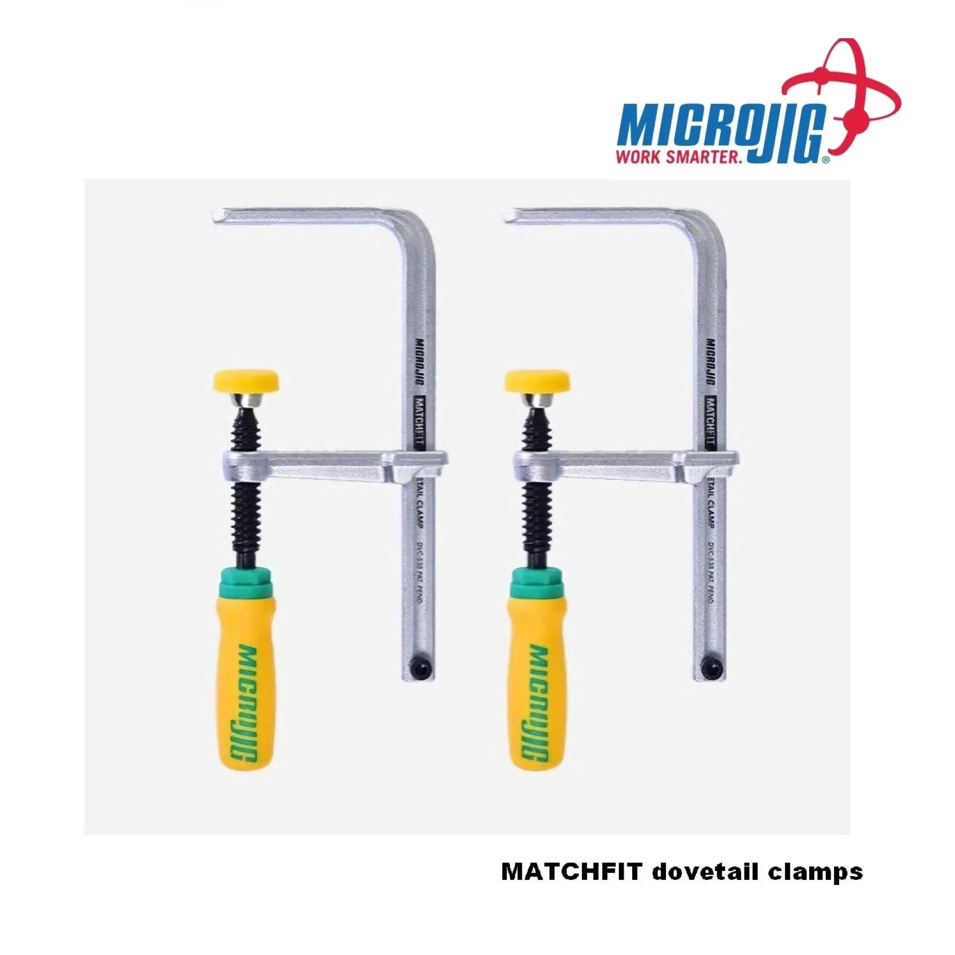 Matchfit dovetail clamps Microjig.