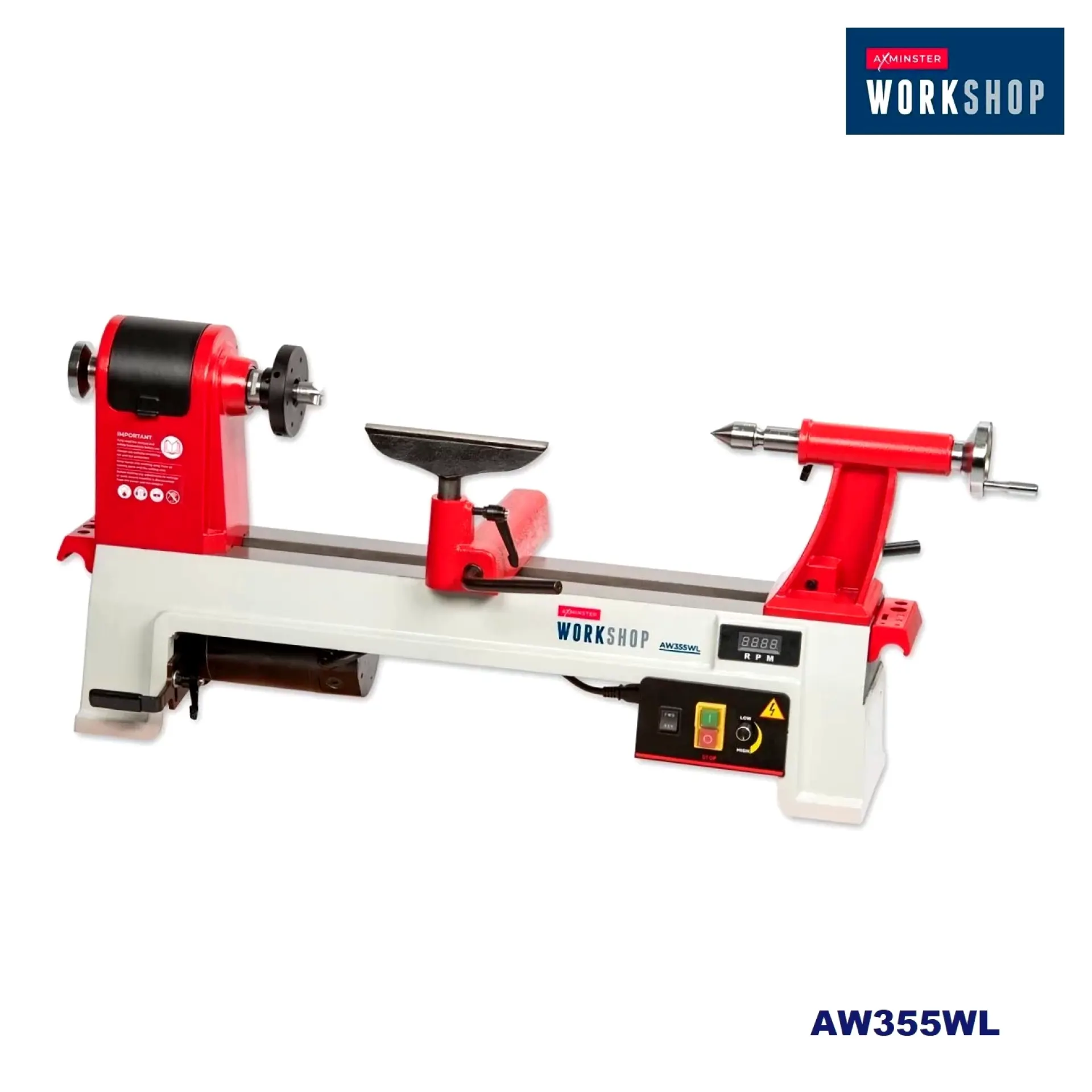 houtdraaibank AW355WL Axminster.
